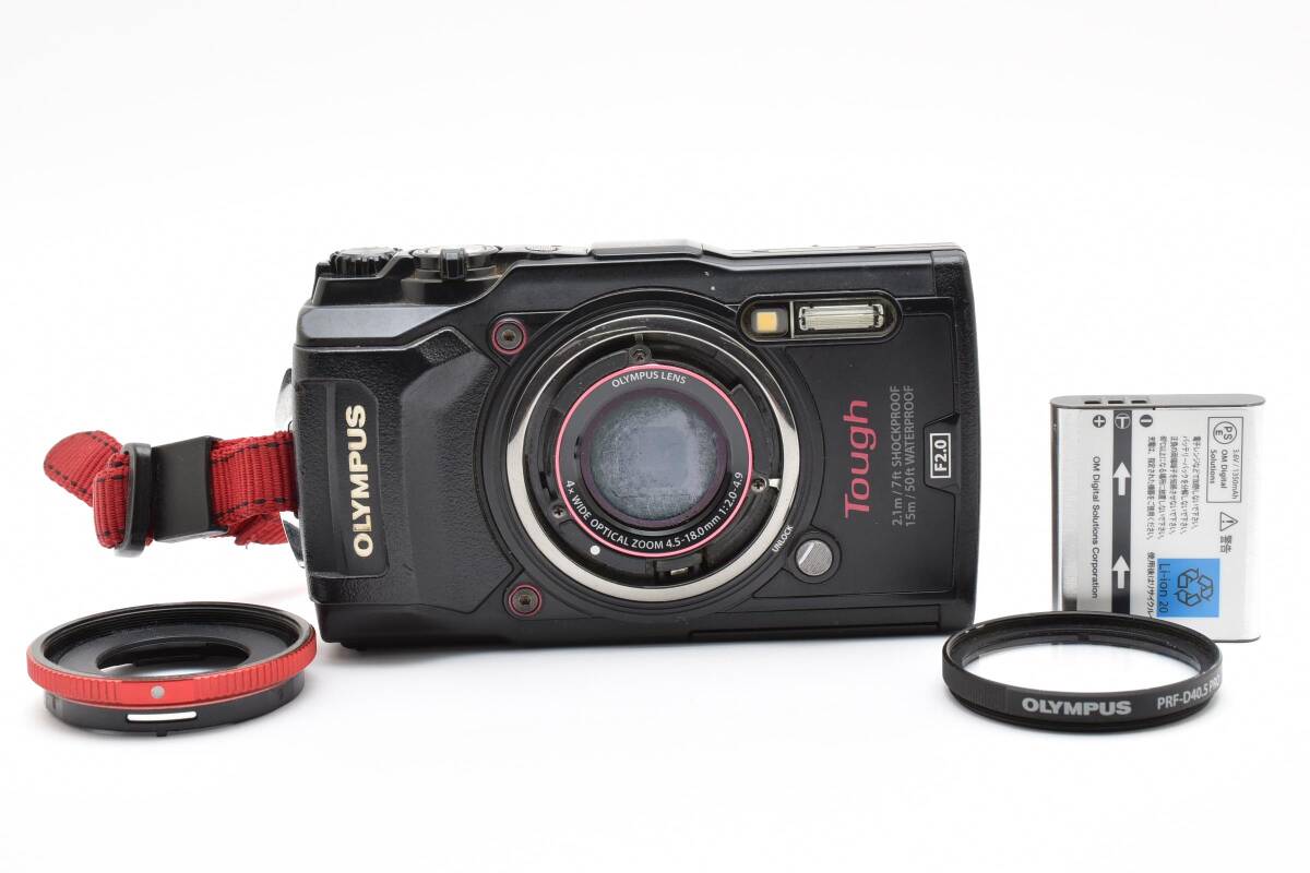 OLYMPUS オリンパス TOUGH TG-5 ブラック 防水デジタルカメラ 動作確認済み