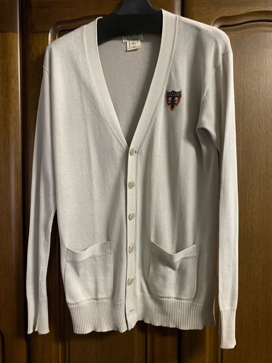 ☆美品☆ POLO　JEANS　ライトグレーカーディガン　　即日発送