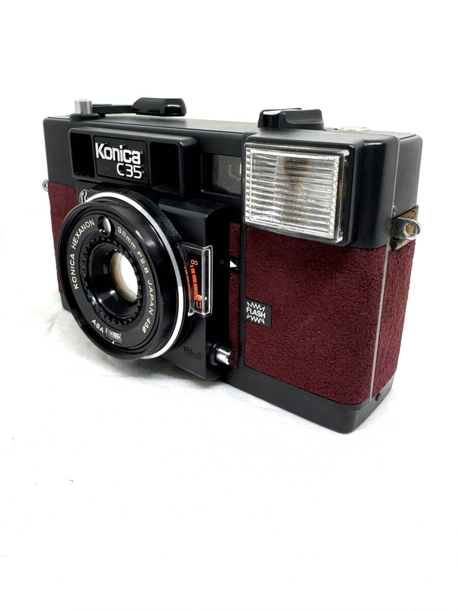 ★ジャンク品★Konica コニカ C35 AF フィルムカメラ★　#220