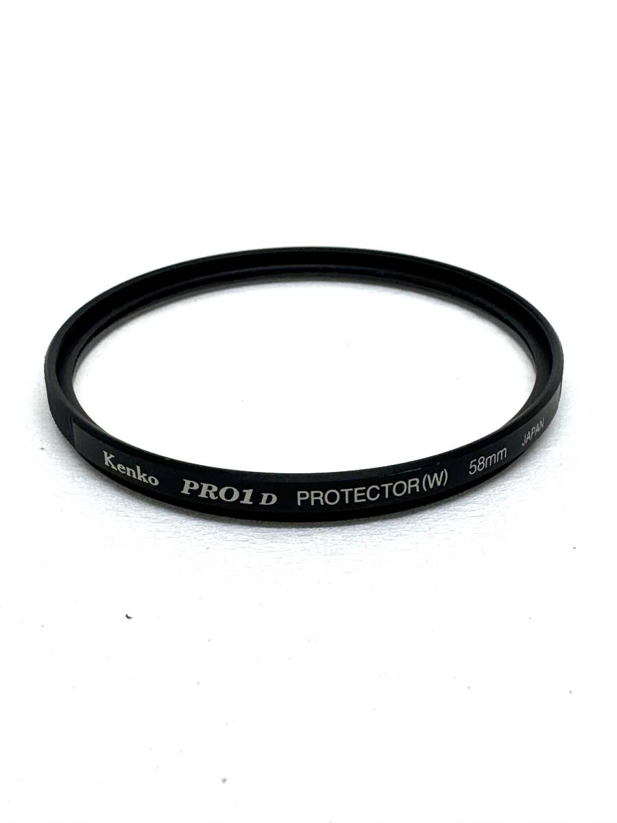 ★極上品★Kenko ケンコー PRO1D PROTECTOR(W) 58mm レンズプロテクター★　#237