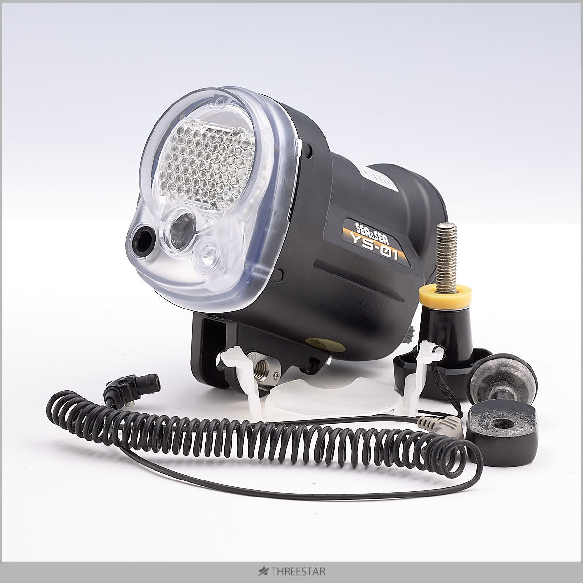 SEA＆SEA シーアンドシー YS-01 光ケーブル 社外YSアーム 耐圧チェック済み 【S12】