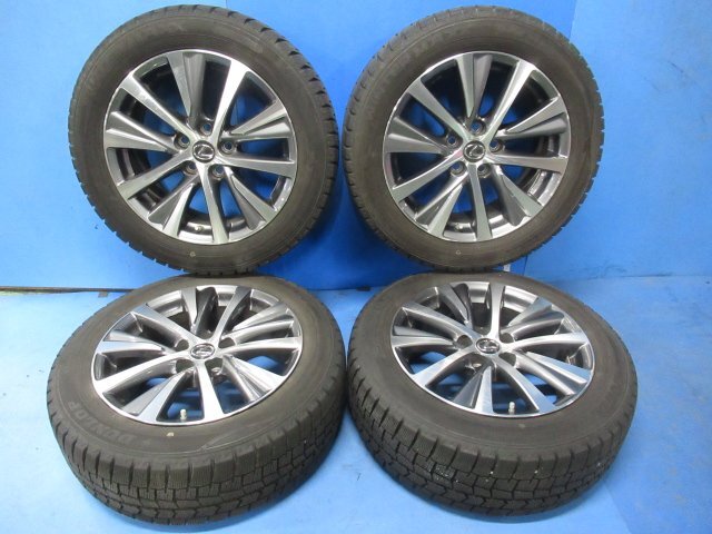 【即決有】 スタッドレス レクサス ES 純正 17インチ 17X7J +40 5穴 PCD114.3 215/55R17 94Q タイヤ ホイール 4本 (g011881)