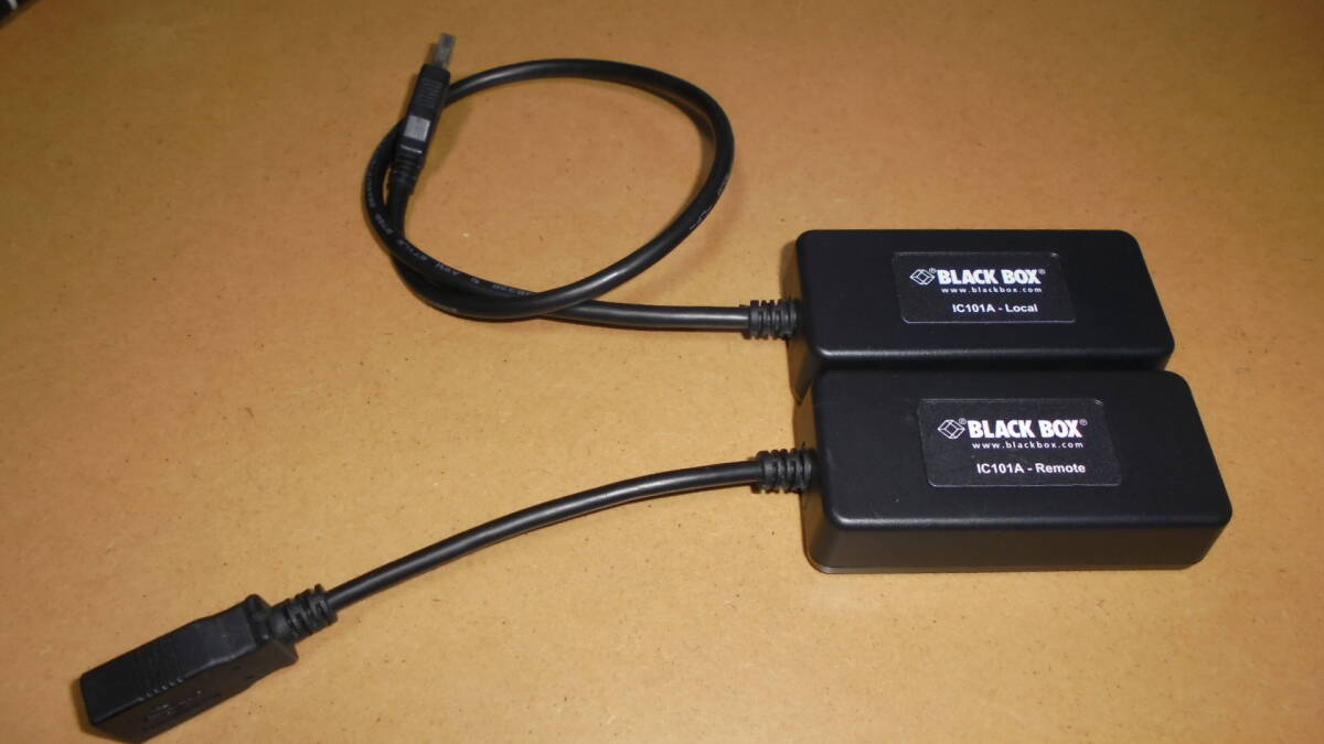 251022005★Black Box IC101A USB1.1 CAT5 エクステンダー