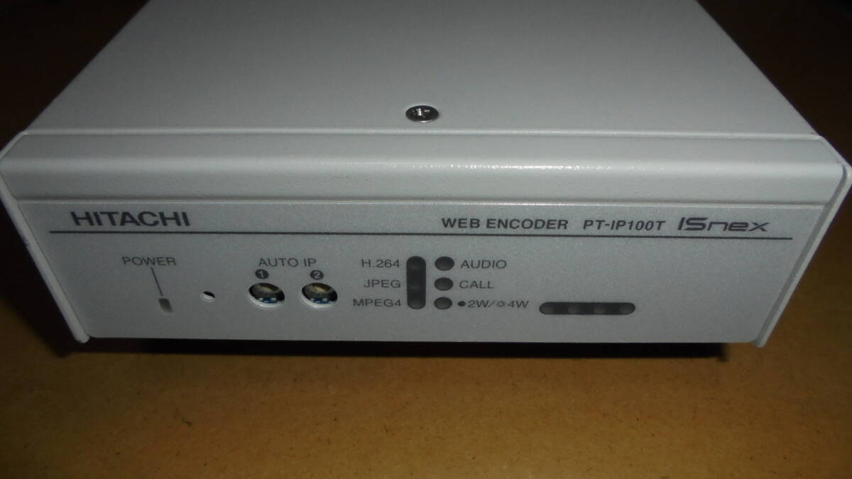 251026001★日立国際電気 PT-IP100T WEBエンコーダ