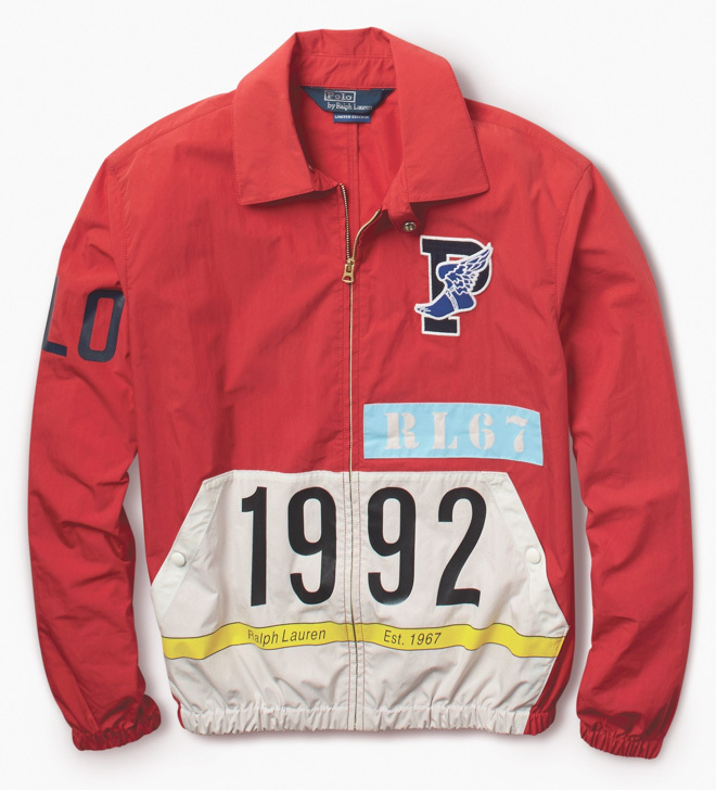 ☆送料無料 POLO RALPH LAUREN ラルフローレン The Stadium 1992 ウインドブレーカー XS 限定品