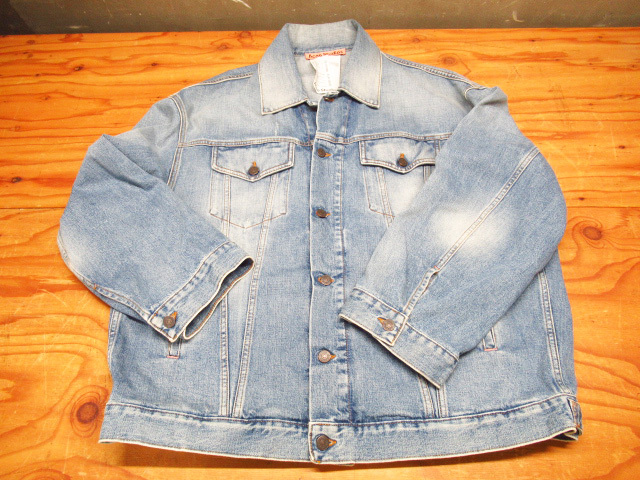 Acne Studios アクネストゥディオズ デニムジャケット オーバーサイズ ユニセックス メンズ 管理7S1024D-A7