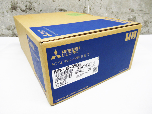 新品未開封品 Mitsubishi 三菱電機 MR-J5-350G サーボアンプ 2024年製 管理7k1027F-I02