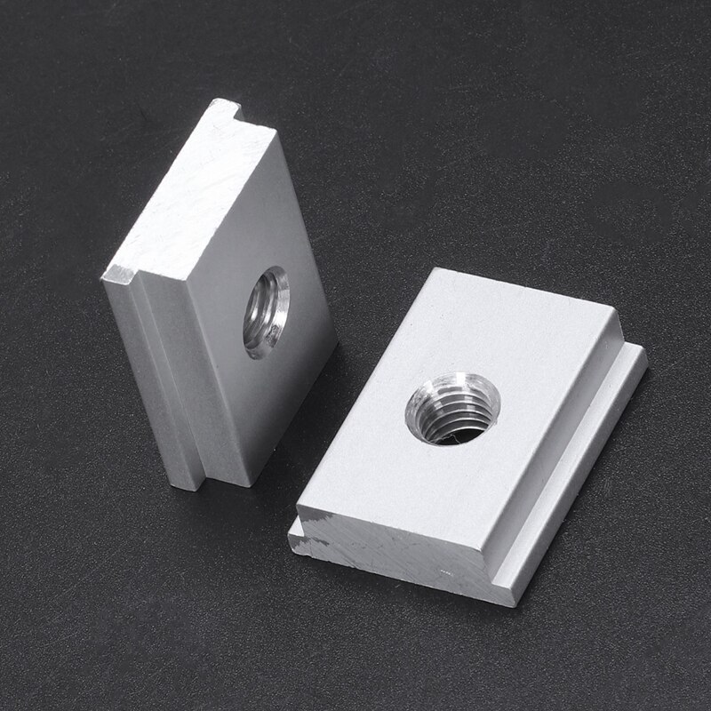 アルミ製 Tスロットマイタートラック スライド スライダーファスナー　木工　テーブルソー等 30mm規格用 M8 2個セット