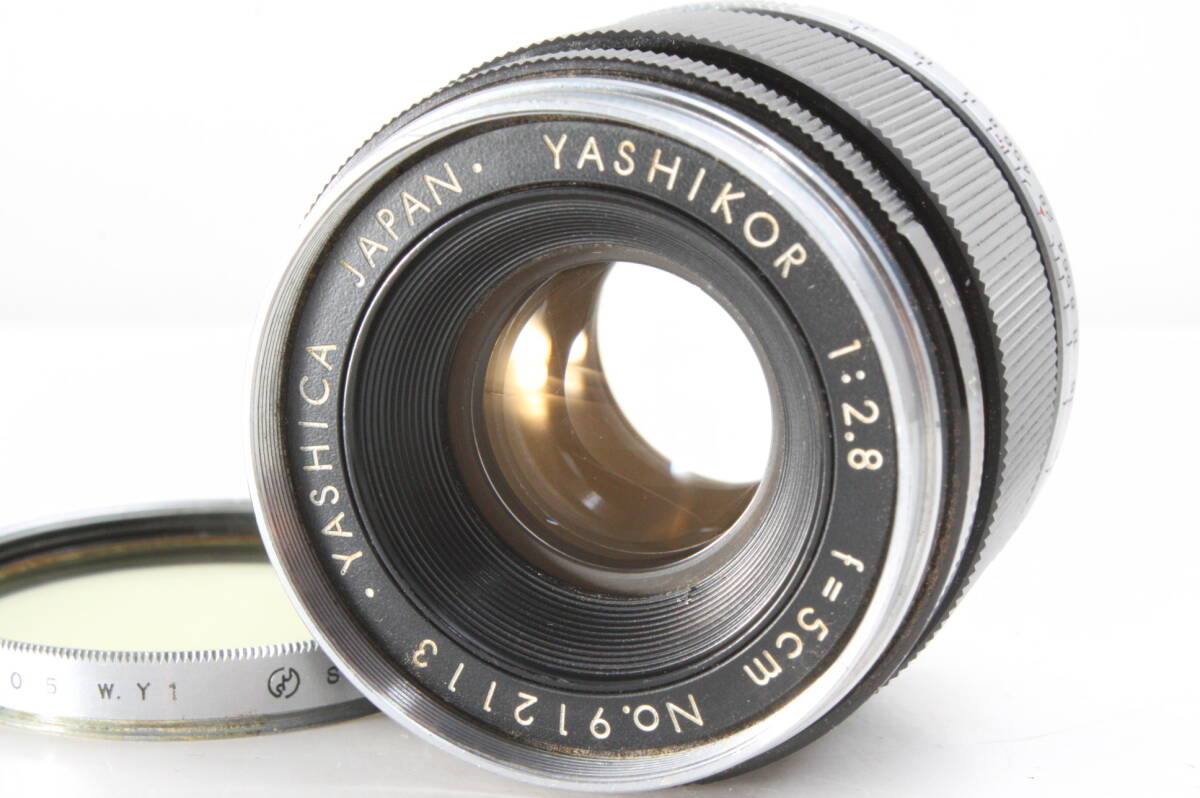 [AB] YASHICA YASHIKOR 50mm F2.8 5cm Lマウント★Leica ライカ★11008