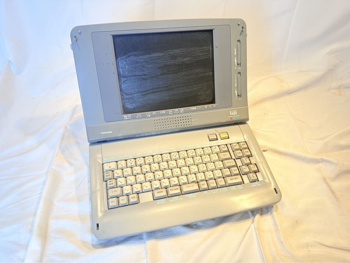 ジャンク　 TOSHIBA 東芝 パーソナルワードプロセッサ　Rupo JW-V900 