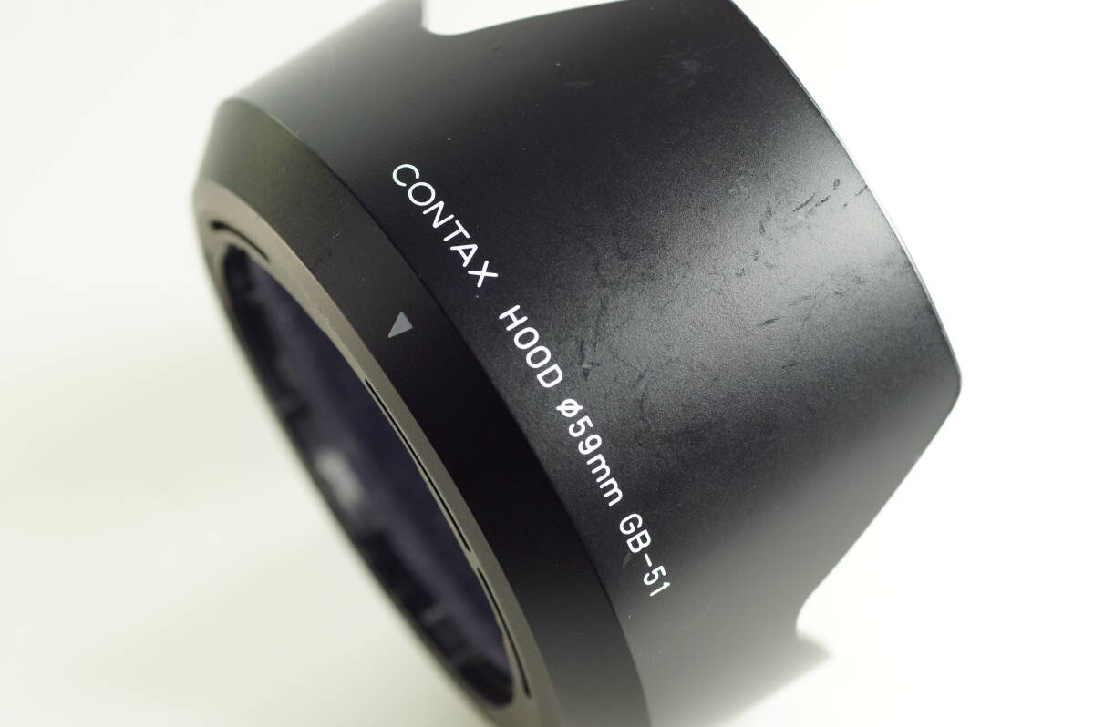 1051『おおむねキレイ』 CONTAX HOOD Φ59mm GB-51 コンタックス N28-80mm F3.5-5.6用 レンズフード HOOD SHADE