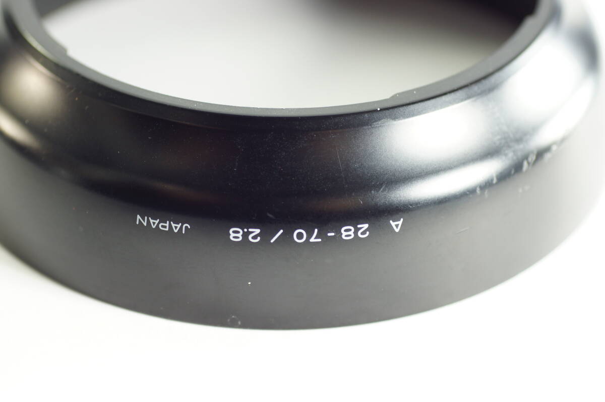 40群 『ワレ有 支障無並品』Minolta A 28-70／2.8 AF 28-70mm F2.8 G ミノルタ レンズフード