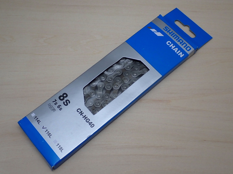 SHIMANO　シマノ　CN-HG40　6/7/8s　116L　チェーン
