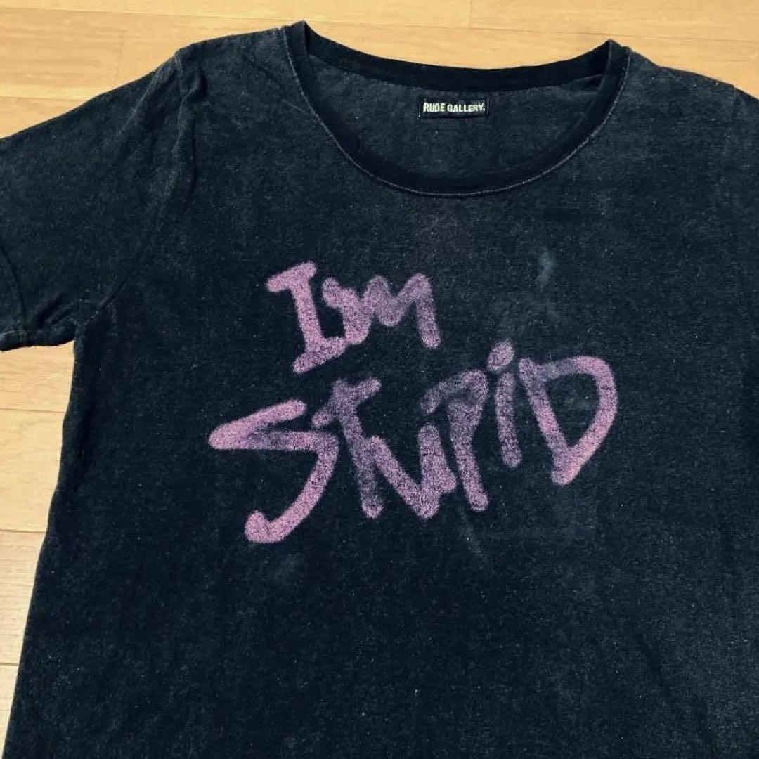 The Birthday RUDE GALLERY コラボ Tシャツ Im Stupid S位 日本製 ルードギャラリー ツアーグッズ プリント チバユウスケ レア