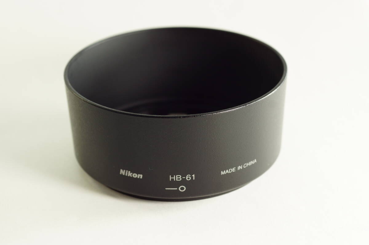 影BG『とてもキレイ』NIKON HB-61 NIKKOR AF-S DX Micro NIKKOR 40mm Ｆ2.8G用 ニコン フード HOOD SHADE