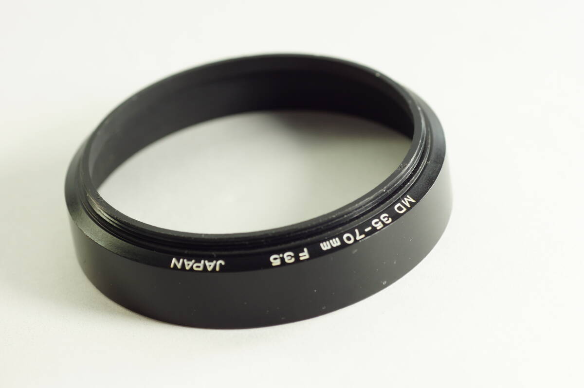 影BG『並品』 MINOLTA MD35-70mm F3.5 ミノルタ レンズフード LENS HOOD SHADE