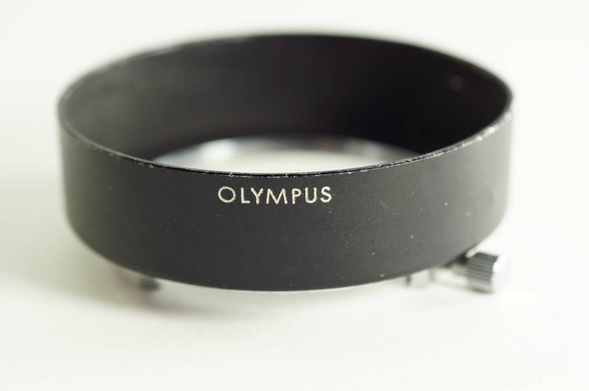 影BG『並品内部から凸あり』OLYMPUS 内径39mm Ace（エース）用 オリンパスカブセ式 メタルフード レンズフード