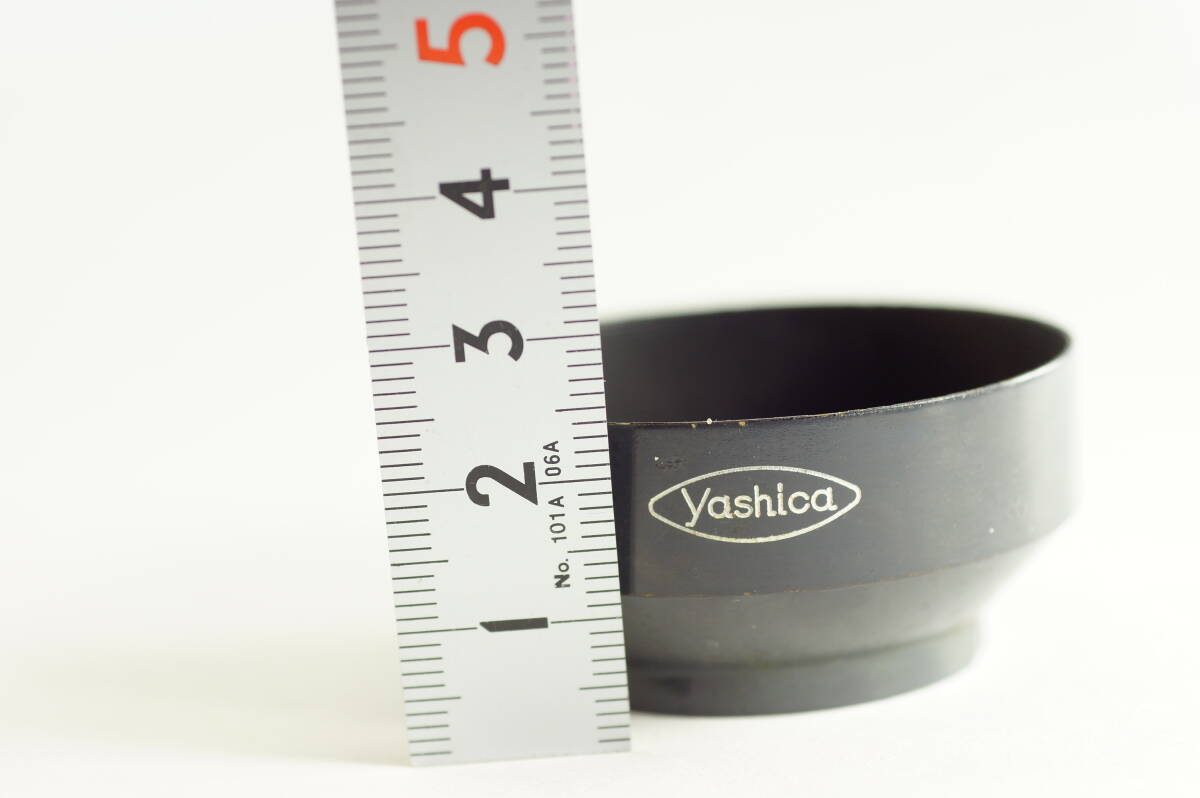 影BG『キレイ』希少品 YASHICA ヤシカ 約内径32mm はめ込み式 メタルフード