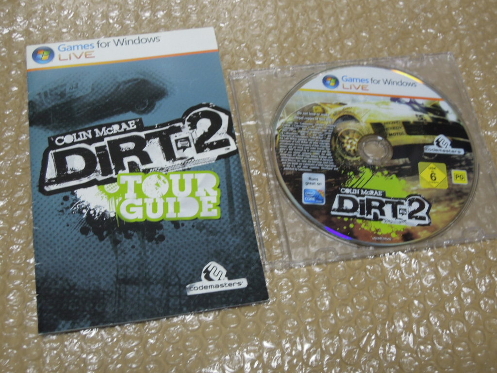 ●Win COLIN McRAE DIRT-2 [EU版] ソフト＋マニュアルのみ Codemasters