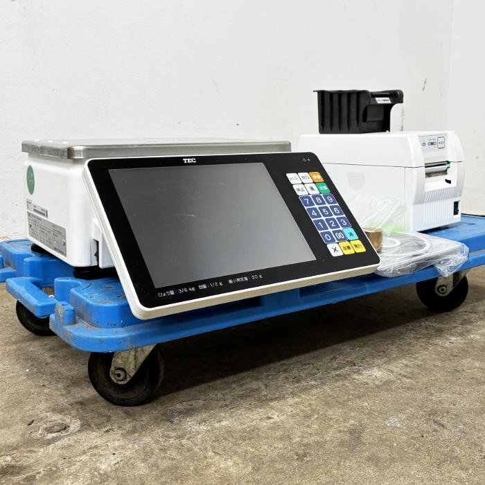 中古｜はかり 対面料金はかり レジスター SL-6300-R 東芝テック 2023年 ｜動産王｜千葉｜送料無料