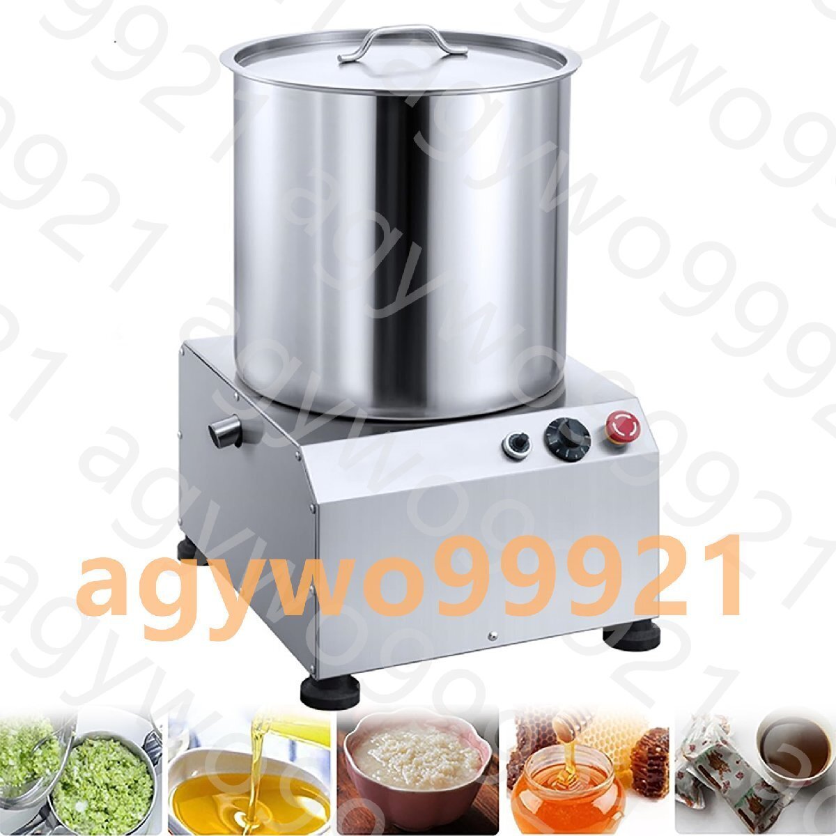電気野菜脱水機 大型 食品乾燥機 60S急速脱水 1400rpm高速回転脱水 フード ドライフルーツ 110V 1-30L可変速