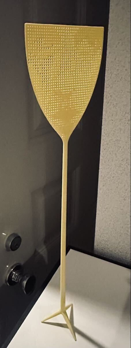 新品同様【ALESSI】アレッシィ Philippe Starck フィリップ・スタルク DR.SKUD ハエたたき オブジェ ②イエロー インテリア ディスプレイ