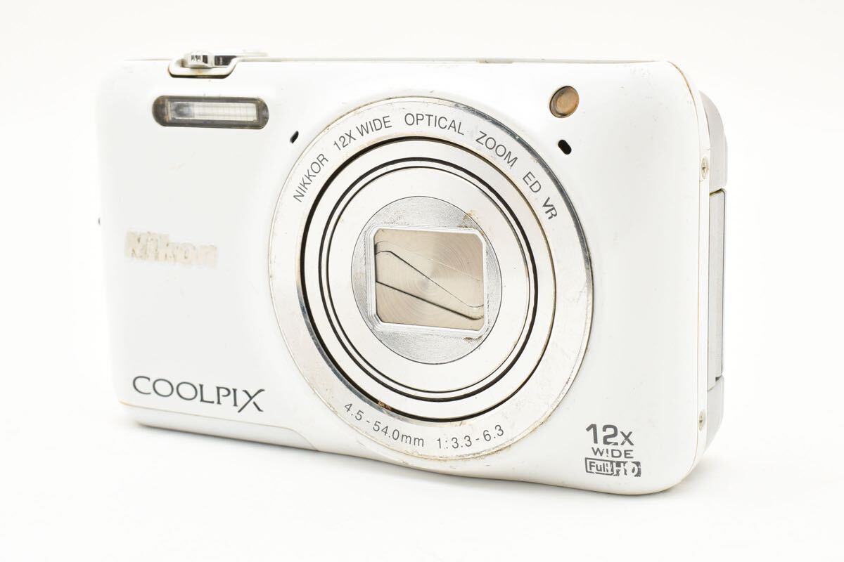 Nikon COOLPIX S6600 ホワイト ニコン コンパクトデジタルカメラ クールピクス #392