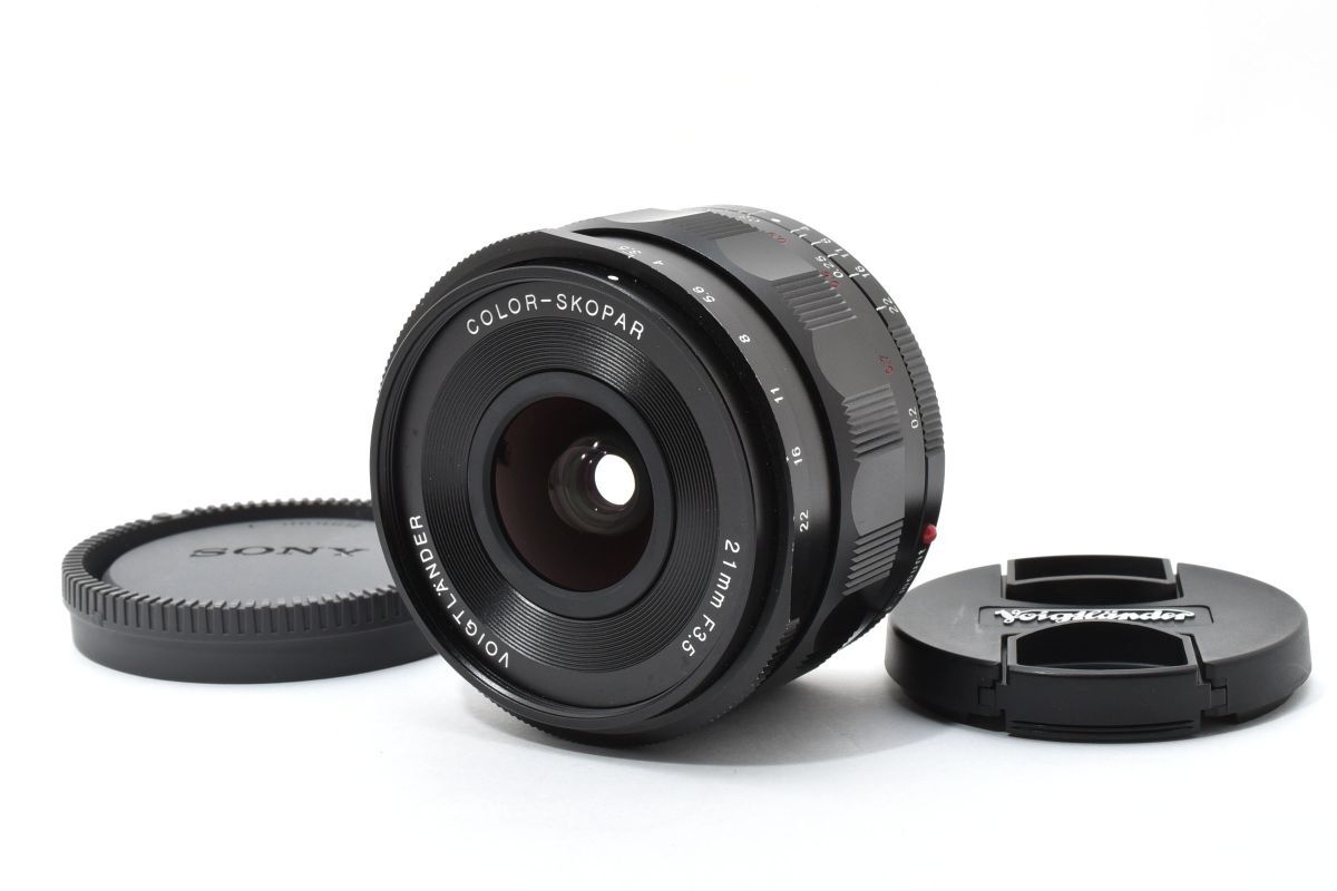 ★美品★ フォクトレンダー Voigtlander COLOR-SKOPAR 21mm F3.5 Aspherical Eマウント AYM4775#407