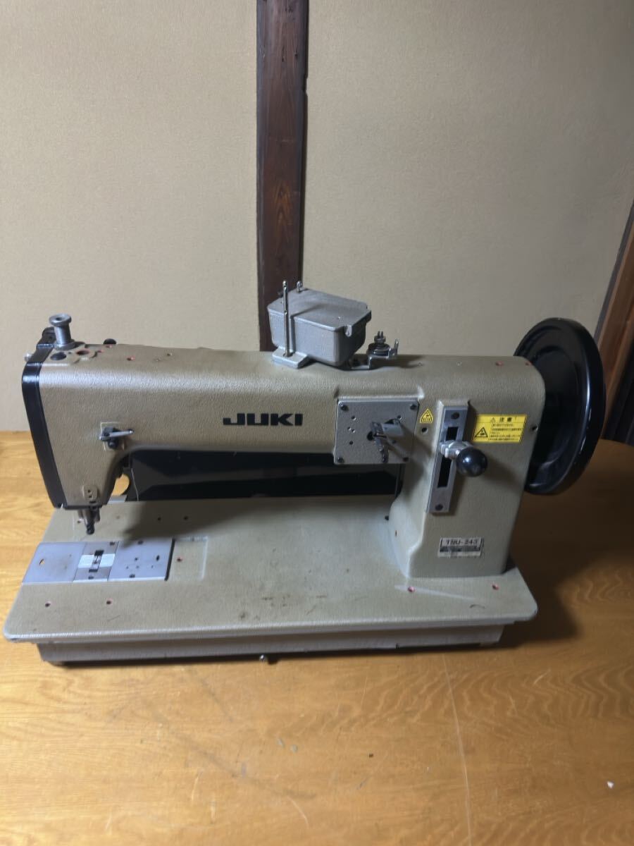 工業用ミシン、ジューキ極厚物縫tnu-243 レア