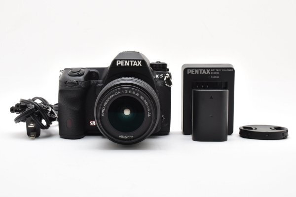 ★撮影枚数2,861枚・液晶表示難あり品★PENTAX K-5 18-55 レンズセット #20253MTT
