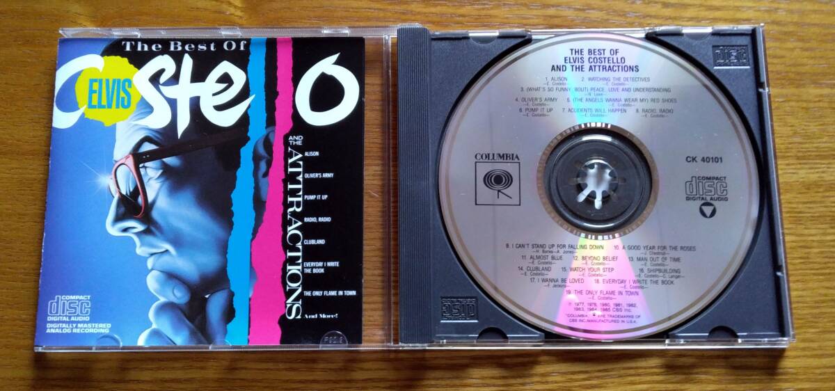 《新品同様》ザ・ベスト・オブ・エルヴィス・コステロ・ アンド・ジ・アトラクションズ The Best of Elvis Costello and the Attractions
