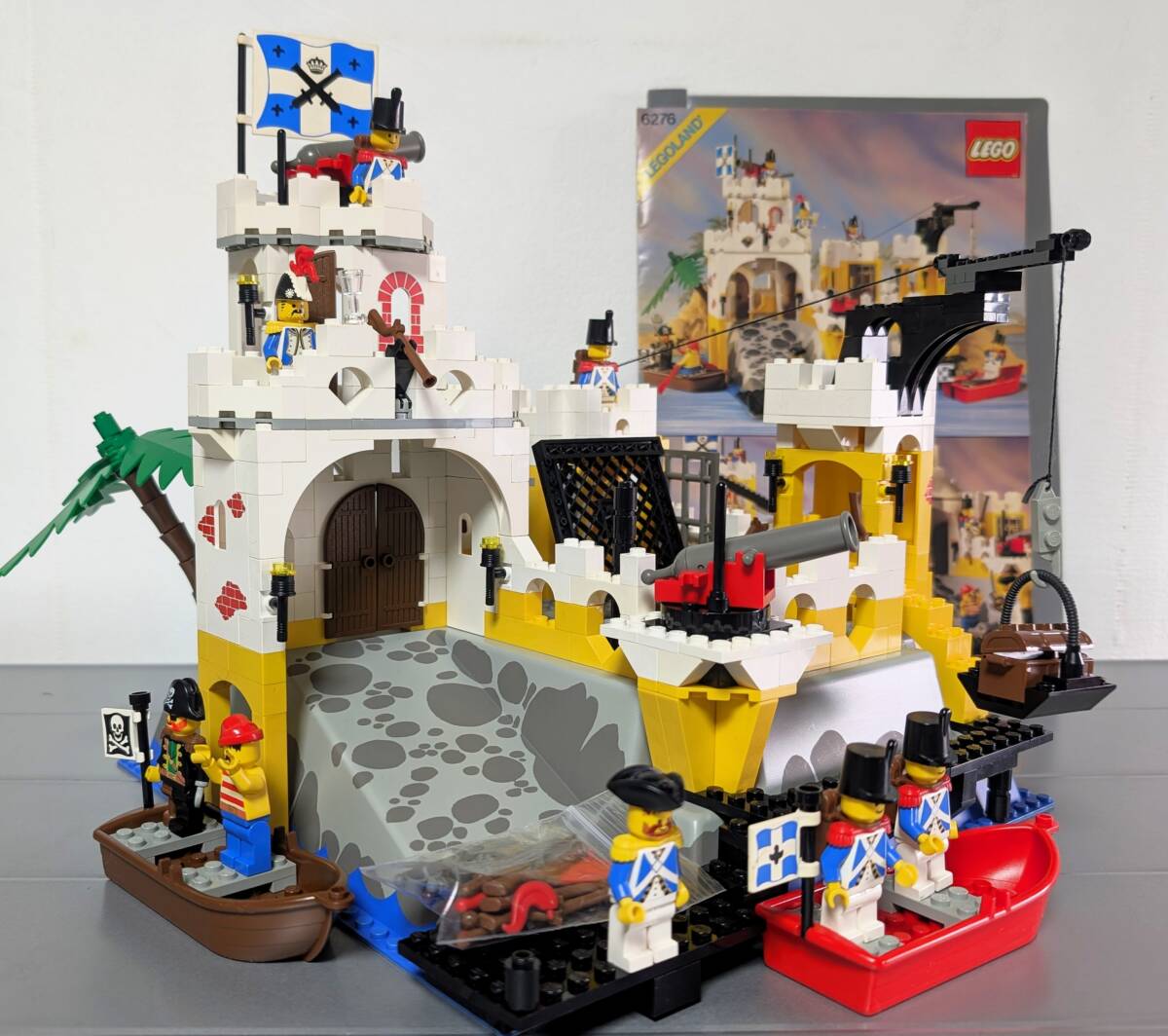 レゴ LEGO 6276 サブレ砦 総とく 海兵隊 海賊 南海の勇者 ミニフィグ インペリアルソルジャー 旗 説明書 Eldorado Fortress エルドラド要塞