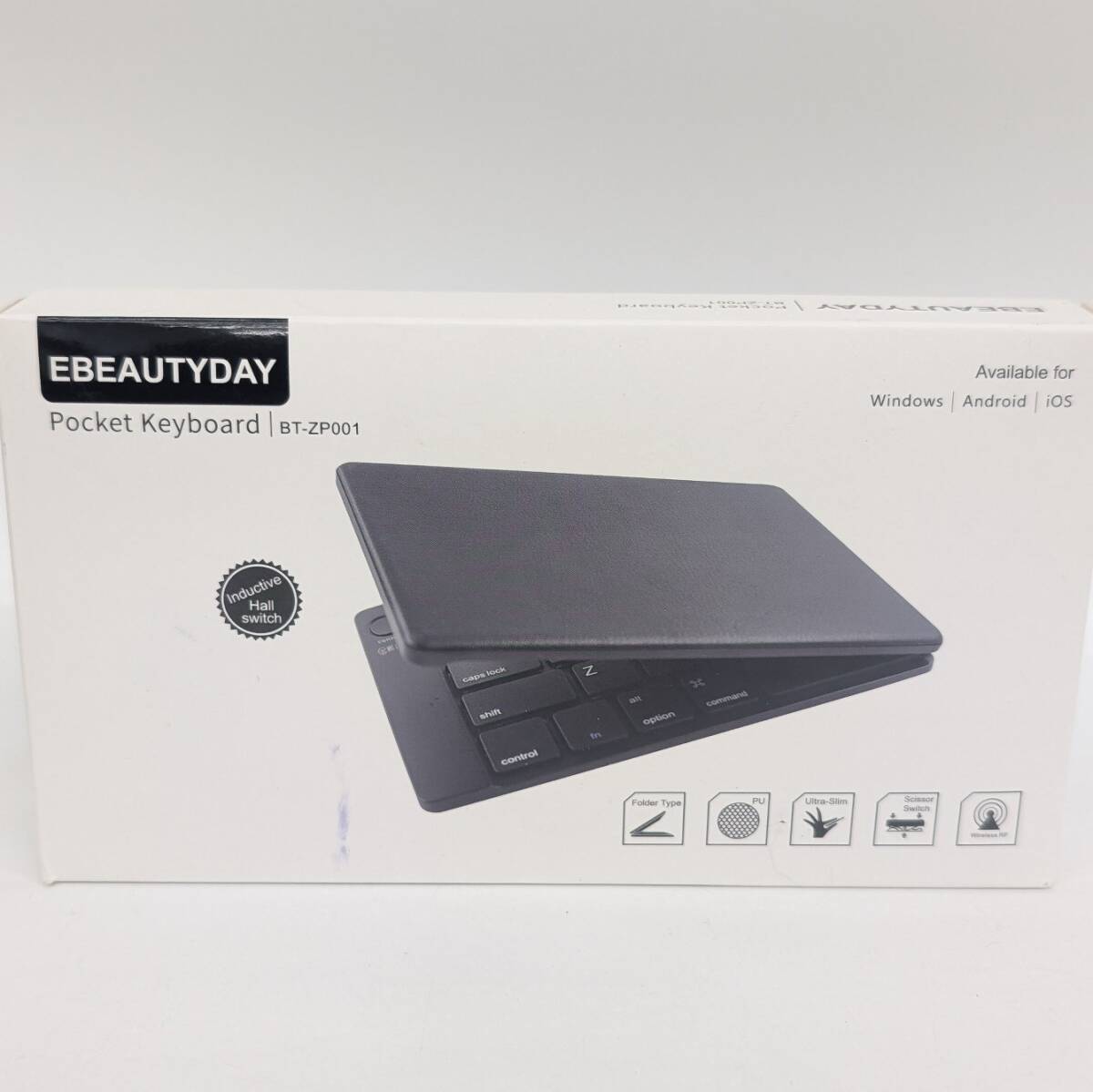 キーボード 折りたたみ式 ブルートゥース EBEAUTYDAY　Bluetoothキーボード　BT-ZP001