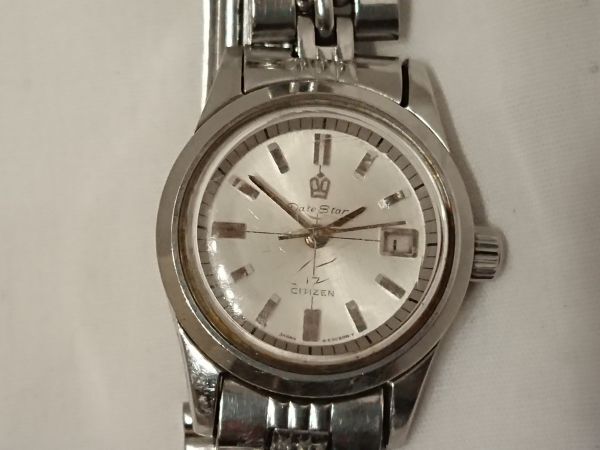 CITIZEN シチズン DateStar デイトスター レディース 手巻き 腕時計