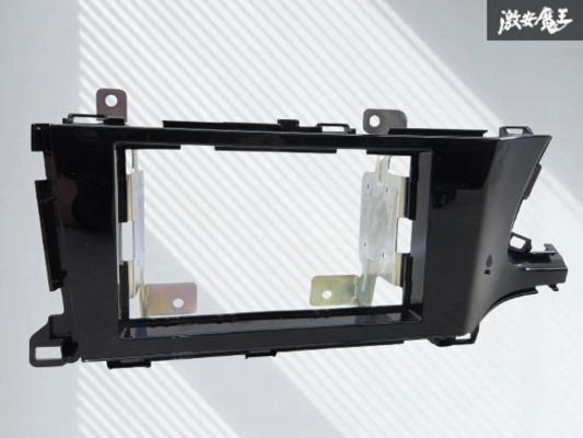 【破損無し!!】ホンダ 純正 GP7 GP8 シャトル オーディオパネル ナビパネル パネル 金具 縦 約11cm× 横 約19cm 黒系 77250-TD4-J0 棚1-2-3拍卖