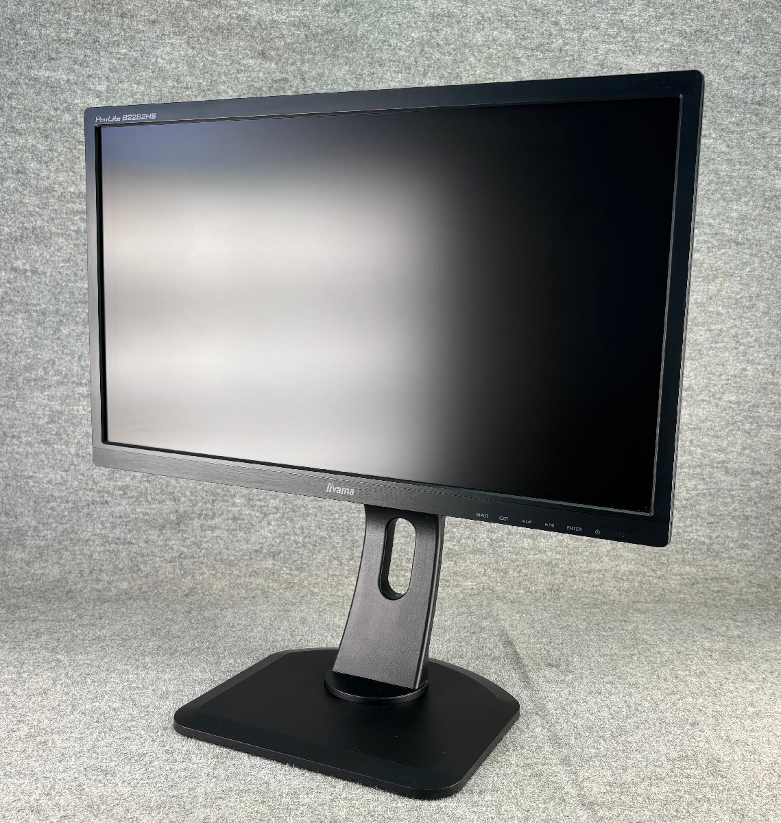 M◆iiyama/21.5型/ProLite B2282HS/フルHD/ブルーライト低減/LEDバックライト/フリッカーフリー/VGA,DVI,HDMI,スピーカー(1