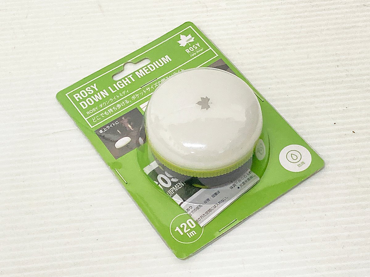 ∞【未開封/未使用】LOGOS ロゴス ROSY ダウンライトミディ 74175007 乾電池式 LEDライト 吊り下げ マグネット □H8