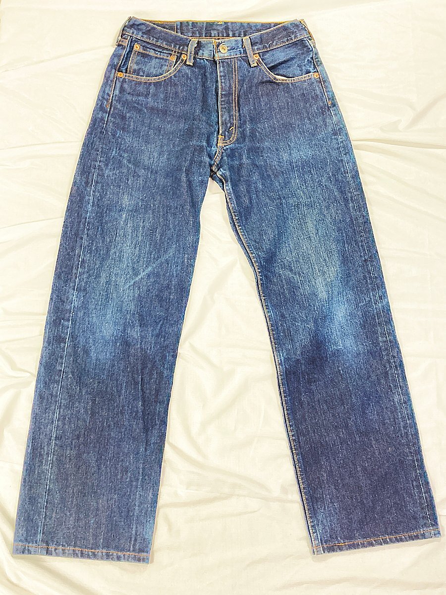 ∞ Levi's リーバイス 503-03 ボタン裏J09 W31 L34 濃紺 パンツ デニム 日本製 □H8
