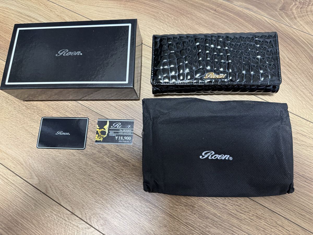 ロエン　クロコ長財布