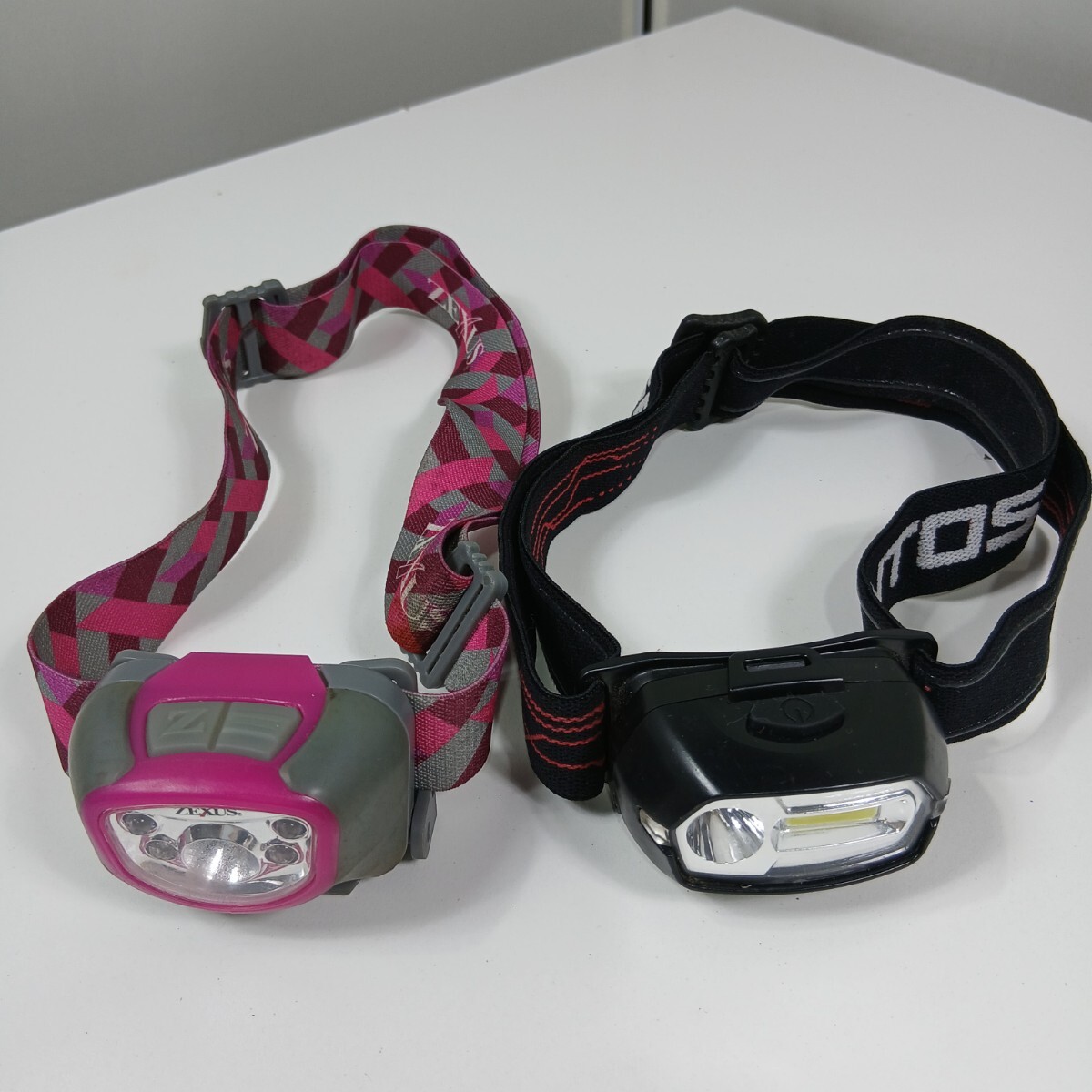 #430 LEDヘッドライト ジェントス GENTOS ゼクサスZEXUS/ ヘッドライト/ ヘッドランプ/和歌山県にて引き取り大歓迎