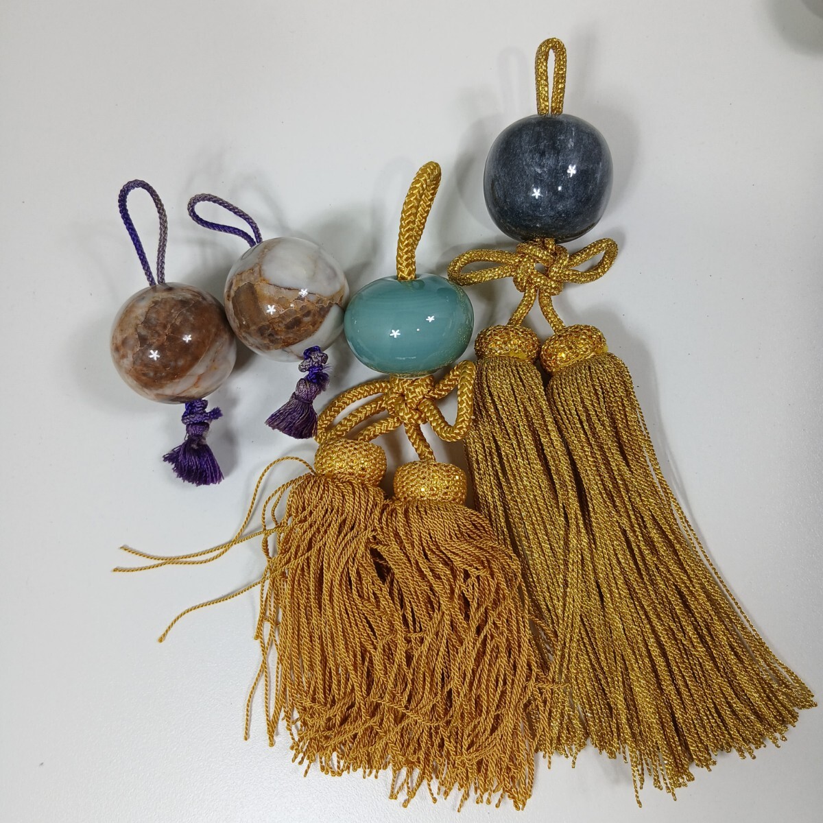 #431 風鎮 掛け軸 掛軸 重り 装飾 天然石/和歌山県にて引き取り大歓迎