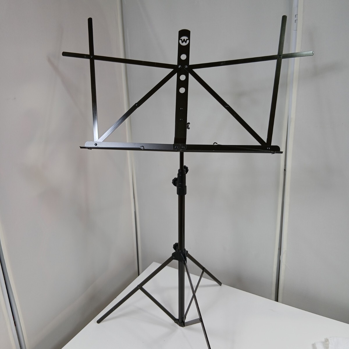 #572 譜面台 楽譜スタンド 楽譜台 MS-3B/和歌山県にて引き取り大歓迎