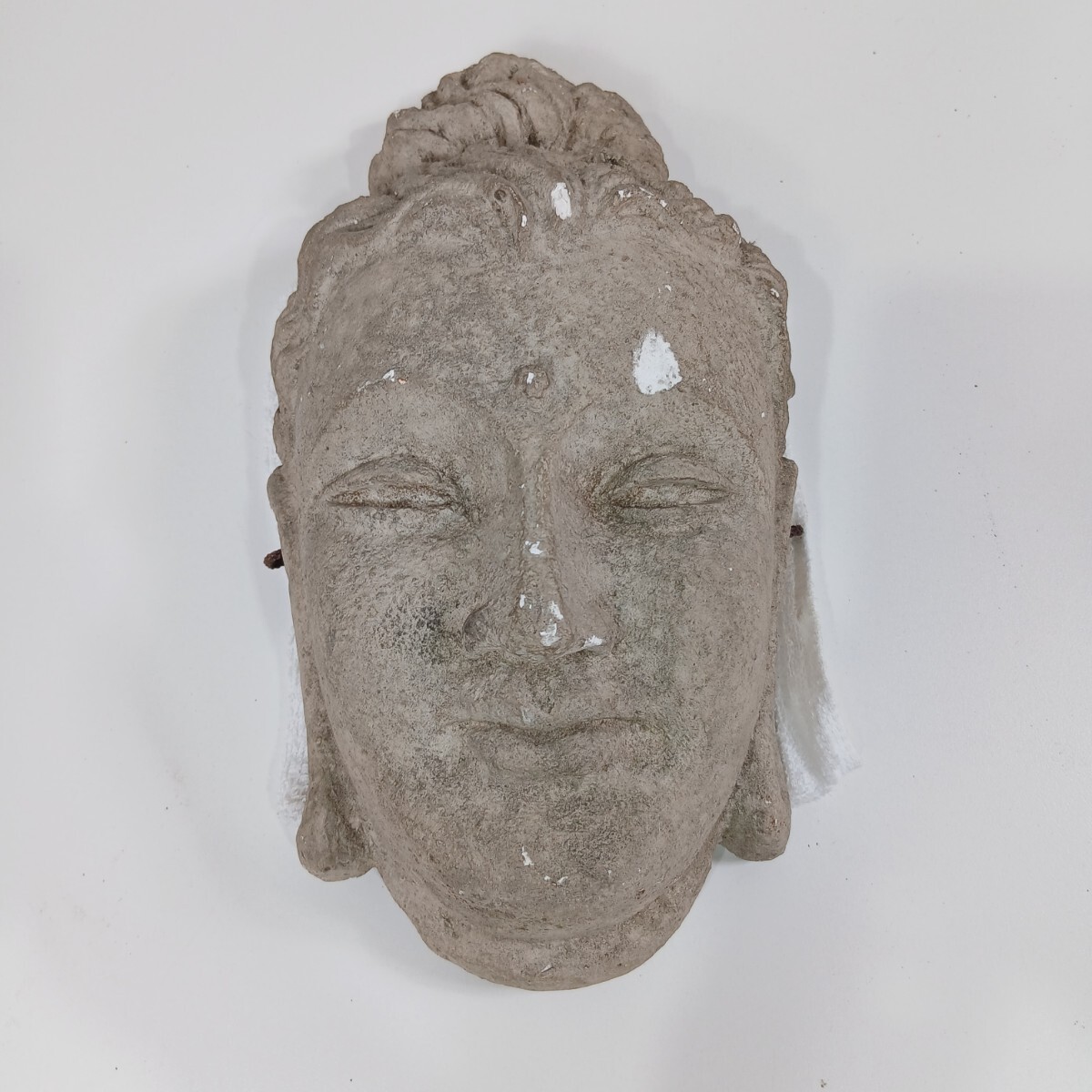 #656 お面 彫刻 仏教美術 壁掛け 厄除け/和歌山県にて引き取り大歓迎