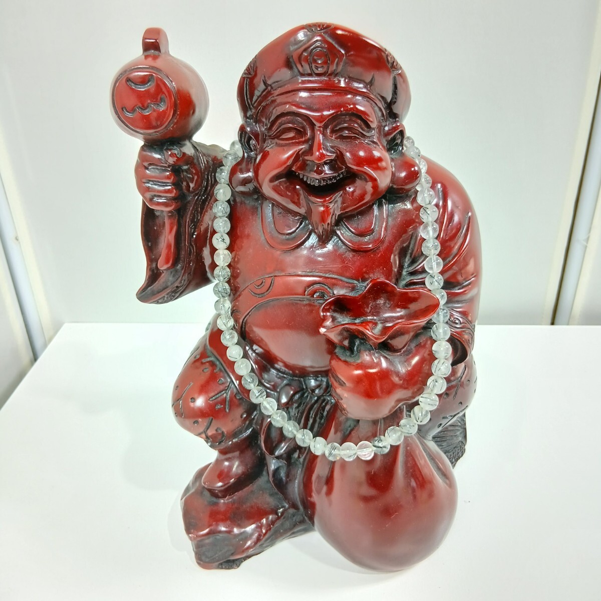 #750 七福神 縁起物 大黒天 大黒様 開運 インテリア オブジェ アンティーク 置物 5kg/高さ29cm程/和歌山県にて引き取り大歓迎