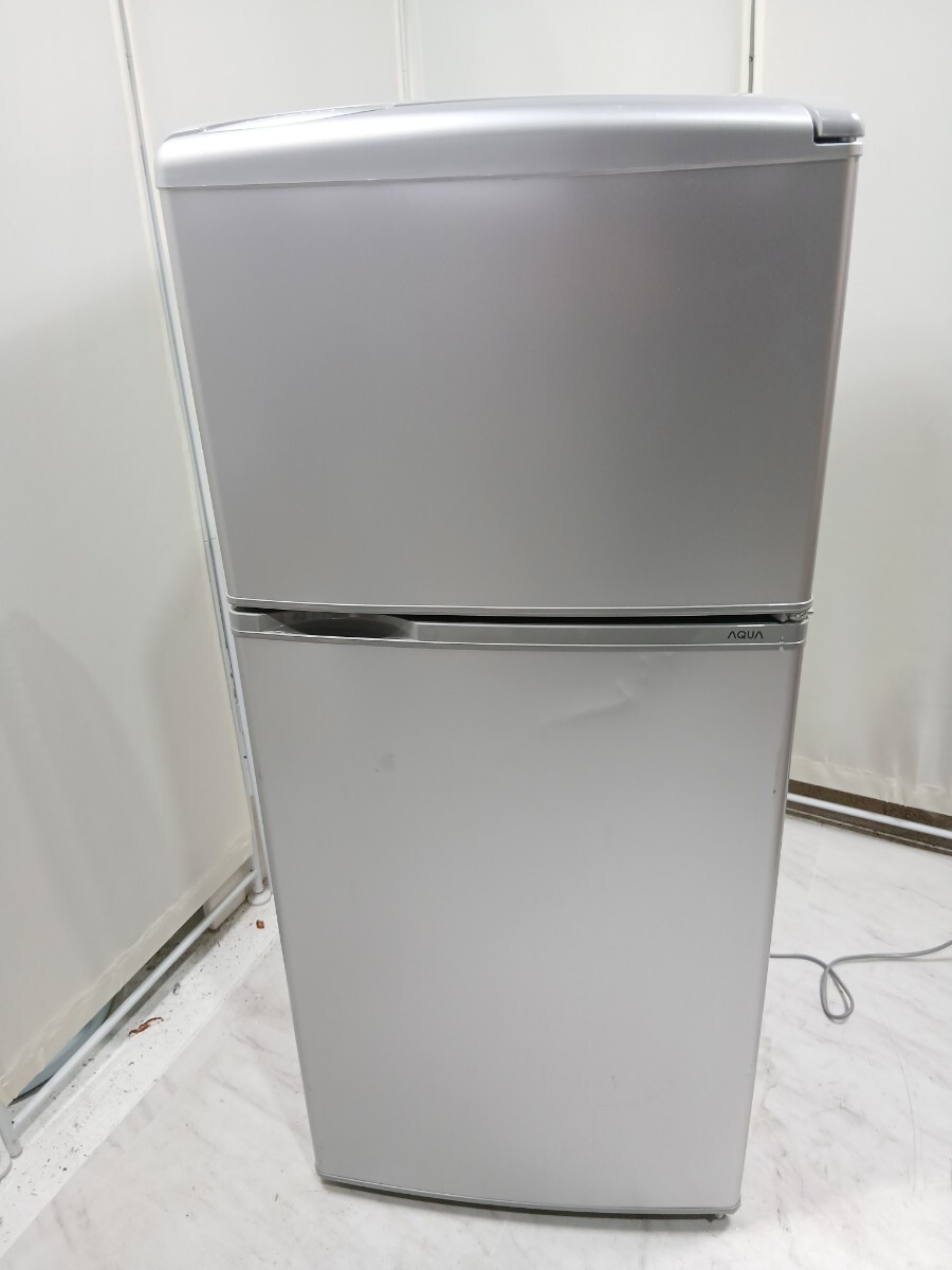 #681 AQUA アクア AQR-111F 2017年製 ノンフロン冷凍冷蔵庫 109L 2ドア/和歌山県にて引き取り大歓迎