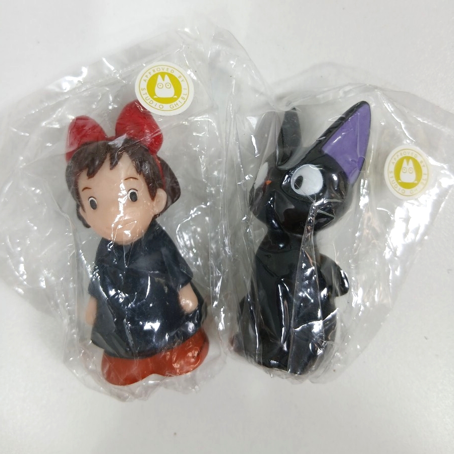 #551 魔女の宅急便/ キキジジ/ 指人形/ フィギュア/ ジブリ/和歌山県にて引き取り大歓迎