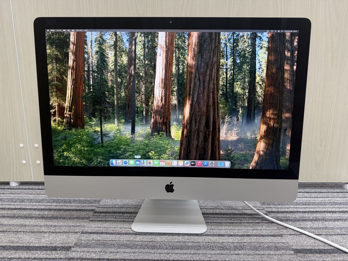 iMac 2019 27インチ メモリ40GB ストレージ1TB Core i5