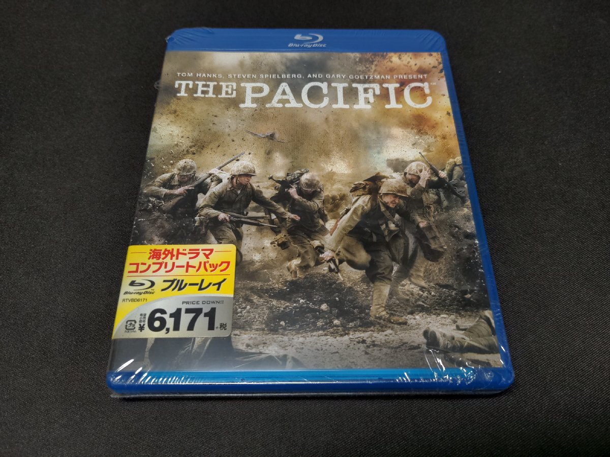 セル版 Blu-ray 未開封 ザ・パシフィック コンプリート・ボックス / 5枚組 / 難有 / gi741