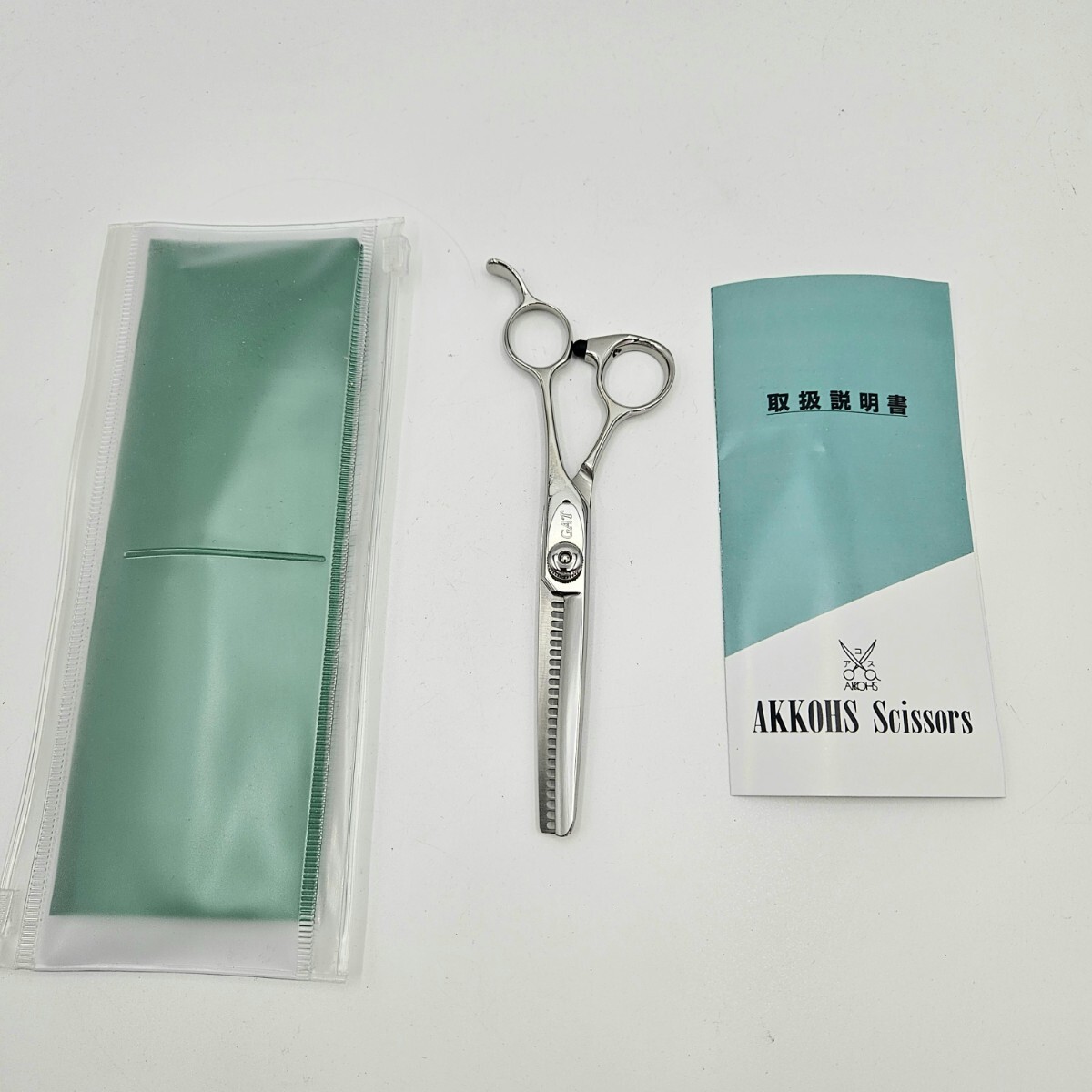 【新品】アコスシザー GAT6023 5.9インチ セニング オフセットハンドル ヘアカット はさみ AKKOHS Scissors
