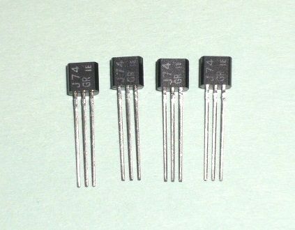 東芝 FET 2SJ74GR 4個セット(3)、未使用品